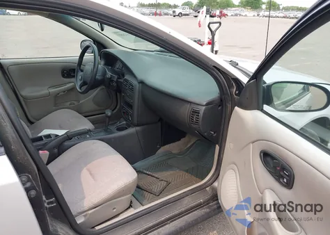 2001 Saturn Sl1 из США, поврежденный, VIN 1G8ZH52861Z320057